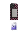 ieg™ iPhone 13 Pro Max Kılıf Odak Klasik Serisi - Siyah Bilvis 5in1 5D Magic Hayalet Cam Ekran Koruyucu