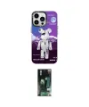 ieg™ iPhone 13 Pro Max Kılıf Siluet Çizgi Koleksiyonu - Şeffaf 360 Full Body Arka Koruyucu