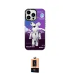 ieg™ iPhone 13 Pro Max Kılıf Siluet Çizgi Koleksiyonu - Şeffaf Maxco Cam Ekran Koruyucu