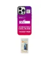ieg™ iPhone 13 Pro Max Kılıf Siluet Çizgi Koleksiyonu - Siyah 6D Mat Seramik Hayalet Nano Ekran Koruyucu