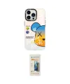 ieg™ iPhone 13 Pro Max Kılıf Siluet Çizgi Koleksiyonu - Siyah 6D Mat Seramik Hayalet Nano Ekran Koruyucu