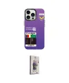 ieg™ iPhone 13 Pro Max Kılıf Siluet Çizgi Koleksiyonu - Siyah Bilvis 3D Cam Ekran Koruyucu