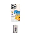 ieg™ iPhone 13 Pro Max Kılıf Siluet Çizgi Koleksiyonu - Siyah Bilvis 3D Cam Ekran Koruyucu