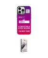 ieg™ iPhone 13 Pro Max Kılıf Siluet Çizgi Koleksiyonu - Siyah Bilvis 3D Mat Cam Ekran Koruyucu