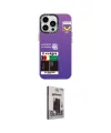 ieg™ iPhone 13 Pro Max Kılıf Siluet Çizgi Koleksiyonu - Siyah Bilvis Hayalet Cam Ekran Koruyucu