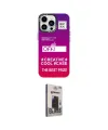 ieg™ iPhone 13 Pro Max Kılıf Siluet Çizgi Koleksiyonu - Siyah Bilvis Hayalet Cam Ekran Koruyucu