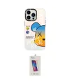 ieg™ iPhone 13 Pro Max Kılıf Siluet Çizgi Koleksiyonu - Siyah Joko 5D Cam