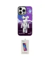 ieg™ iPhone 13 Pro Max Kılıf Siluet Çizgi Koleksiyonu - Siyah Joko 5D Cam