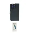 ieg™ iPhone 13 Pro Max Kılıf Siluet Işık Serisi - Şeffaf Pasifik Cam Ekran Koruyucu