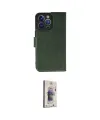 ieg™ iPhone 13 Pro Max Kılıf Siluet Işık Serisi - Siyah Bilvis 3D Cam Ekran Koruyucu