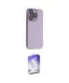 ieg™ iPhone 13 Pro Max Kılıf Siluet Minimal Özel Seri - Siyah Bilvis 5in1 3D Magic Cam Ekran Koruyucu