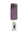 ieg™ iPhone 13 Pro Max Kılıf Siluet Minimal Özel Seri - Siyah Bilvis Hayalet Cam Ekran Koruyucu