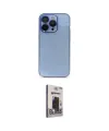 ieg™ iPhone 13 Pro Max Kılıf Siluet Minimal Özel Seri - Siyah Bilvis Hayalet Cam Ekran Koruyucu