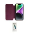 ieg™ iPhone 13 Pro Max Kılıf Siluet Minimal Serisi - Şeffaf Pasifik Cam Ekran Koruyucu