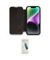 ieg™ iPhone 13 Pro Max Kılıf Siluet Minimal Serisi - Şeffaf Pasifik Cam Ekran Koruyucu