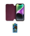 ieg™ iPhone 13 Pro Max Kılıf Siluet Minimal Serisi - Siyah 18D Cam Ekran Koruyucu