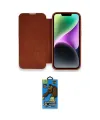 ieg™ iPhone 13 Pro Max Kılıf Siluet Minimal Serisi - Siyah 18D Cam Ekran Koruyucu