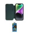 ieg™ iPhone 13 Pro Max Kılıf Siluet Minimal Serisi - Siyah 18D Cam Ekran Koruyucu