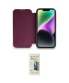 ieg™ iPhone 13 Pro Max Kılıf Siluet Minimal Serisi - Siyah 6D Mat Seramik Hayalet Nano Ekran Koruyucu