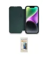 ieg™ iPhone 13 Pro Max Kılıf Siluet Minimal Serisi - Siyah 6D Mat Seramik Hayalet Nano Ekran Koruyucu