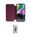 ieg™ iPhone 13 Pro Max Kılıf Siluet Minimal Serisi - Siyah Bilvis 3D Cam Ekran Koruyucu