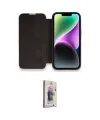 ieg™ iPhone 13 Pro Max Kılıf Siluet Minimal Serisi - Siyah Bilvis 3D Cam Ekran Koruyucu