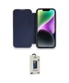 ieg™ iPhone 13 Pro Max Kılıf Siluet Minimal Serisi - Siyah Bilvis Hayalet Cam Ekran Koruyucu