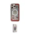 ieg™ iPhone 13 Pro Max Kılıf Siluet Modern Koleksiyonu - Siyah Bilvis 3D Cam Ekran Koruyucu