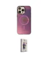 ieg™ iPhone 13 Pro Max Kılıf Siluet Modern Koleksiyonu - Siyah Bilvis 3D Cam Ekran Koruyucu