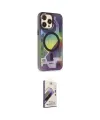 ieg™ iPhone 13 Pro Max Kılıf Siluet Modern Koleksiyonu - Siyah Bilvis 3D Mat Cam Ekran Koruyucu