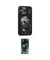ieg™ iPhone 13 Pro Max Kılıf Siluet Modern Özel Seri - Şeffaf 360 Full Body Arka Koruyucu