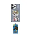 ieg™ iPhone 13 Pro Max Kılıf Siluet Modern Özel Seri - Siyah 18D Cam Ekran Koruyucu
