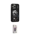 ieg™ iPhone 13 Pro Max Kılıf Siluet Modern Özel Seri - Siyah Bilvis 3D Cam Ekran Koruyucu