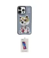 ieg™ iPhone 13 Pro Max Kılıf Siluet Modern Özel Seri - Siyah Joko 5D Cam