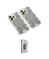 ieg™ iPhone 13 Pro Max Kılıf Ufuk Doku Prime - Siyah Bilvis 3D Cam Ekran Koruyucu