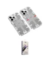 ieg™ iPhone 13 Pro Max Kılıf Ufuk Doku Prime - Siyah Bilvis 3D Mat Cam Ekran Koruyucu