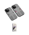 ieg™ iPhone 13 Pro Max Kılıf Ufuk Doku Prime - Siyah Bilvis 3D Mat Cam Ekran Koruyucu
