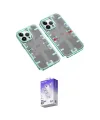ieg™ iPhone 13 Pro Max Kılıf Ufuk Doku Prime - Siyah Bilvis 5in1 3D Magic Cam Ekran Koruyucu