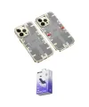 ieg™ iPhone 13 Pro Max Kılıf Ufuk Doku Prime - Siyah Bilvis 5in1 5D Magic Hayalet Cam Ekran Koruyucu