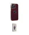 ieg™ iPhone 13 Pro Max Kılıf Ufuk Form Prime - Siyah Bilvis 3D Cam Ekran Koruyucu