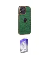 ieg™ iPhone 13 Pro Max Kılıf Ufuk Form Prime - Siyah Bilvis 5in1 3D Magic Cam Ekran Koruyucu