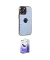 ieg™ iPhone 13 Pro Max Kılıf Ufuk Form Prime - Siyah Bilvis 5in1 5D Magic Hayalet Cam Ekran Koruyucu