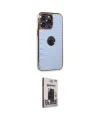 ieg™ iPhone 13 Pro Max Kılıf Ufuk Form Prime - Siyah Bilvis Hayalet Cam Ekran Koruyucu
