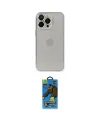ieg™ iPhone 13 Pro Max Kılıf Ufuk Minimal Özel Seri - Siyah 18D Cam Ekran Koruyucu
