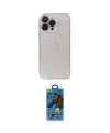 ieg™ iPhone 13 Pro Max Kılıf Ufuk Minimal Özel Seri - Siyah 18D Cam Ekran Koruyucu