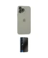 ieg™ iPhone 13 Pro Max Kılıf Ufuk Minimal Özel Seri - Siyah 3D Antistatik Hayalet Cam Ekran Koruyucu