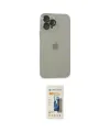ieg™ iPhone 13 Pro Max Kılıf Ufuk Minimal Özel Seri - Siyah 6D Mat Seramik Hayalet Nano Ekran Koruyucu