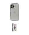 ieg™ iPhone 13 Pro Max Kılıf Ufuk Minimal Özel Seri - Siyah Bilvis 3D Cam Ekran Koruyucu