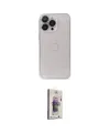 ieg™ iPhone 13 Pro Max Kılıf Ufuk Minimal Özel Seri - Siyah Bilvis 3D Cam Ekran Koruyucu