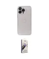ieg™ iPhone 13 Pro Max Kılıf Ufuk Minimal Özel Seri - Siyah Bilvis 3D Mat Cam Ekran Koruyucu
